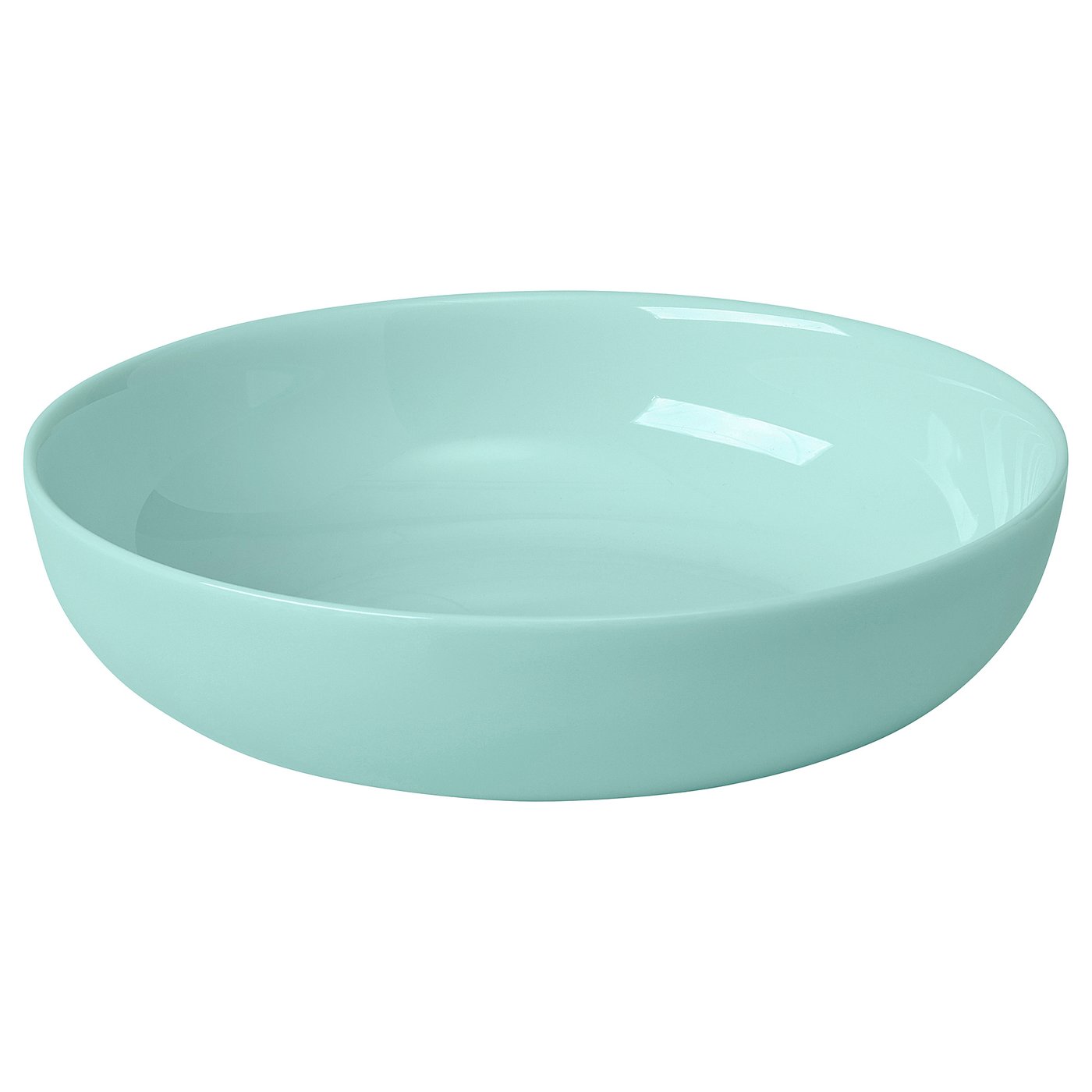 VITBLECKA Assiette, turquoise, 17 cm