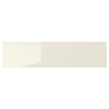 VOXTORP Face de tiroir, brillant beige clair, 80x20 cm