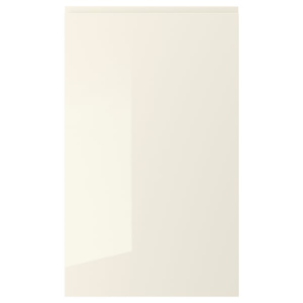 VOXTORP Porte, brillant beige clair, 60x100 cm