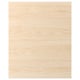 ASKERSUND light ash wood front panel, particleboard core, melamine finish, 25-year guarantee.