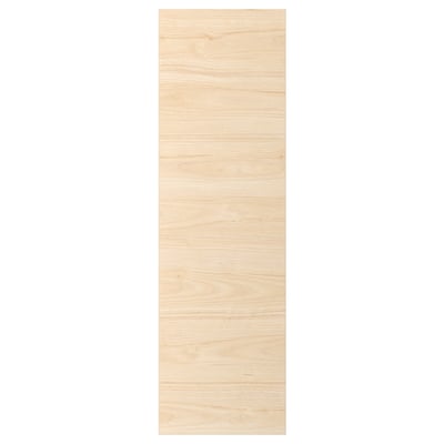 ASKERSUND: light ash wood effect door with melamine surface for durability and easy cleaning.