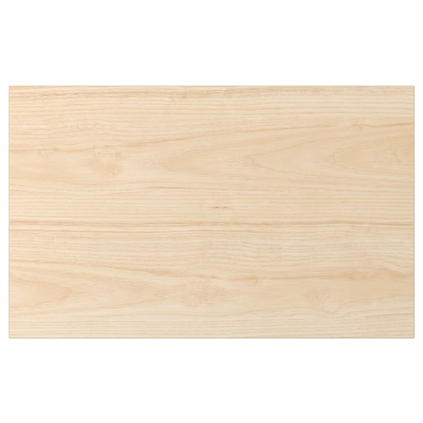 ASKERSUND light ash wood-front, rectangular, melamine surface.
