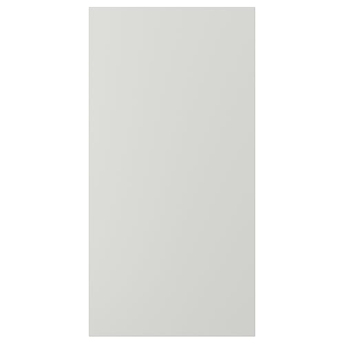 ASPUDDEN Cover panel, light grey, 39x78 cm