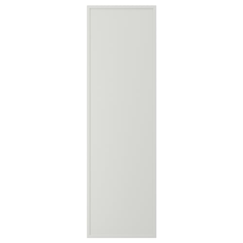 ASPUDDEN Door, light grey, 38x127 cm
