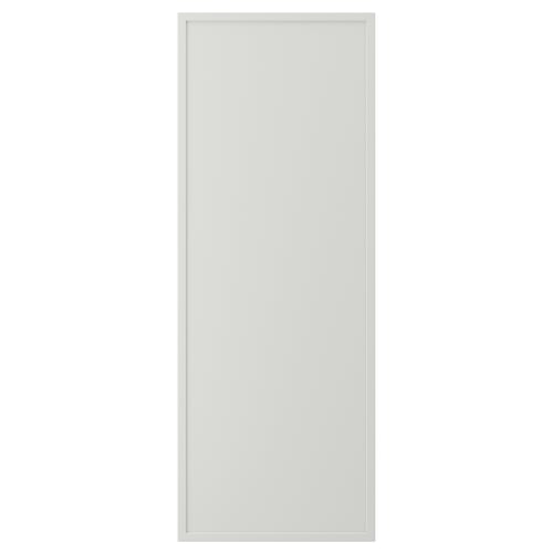 ASPUDDEN Door, light grey, 38x102 cm