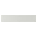 ASPUDDEN Drawer front, light grey, 61x13 cm