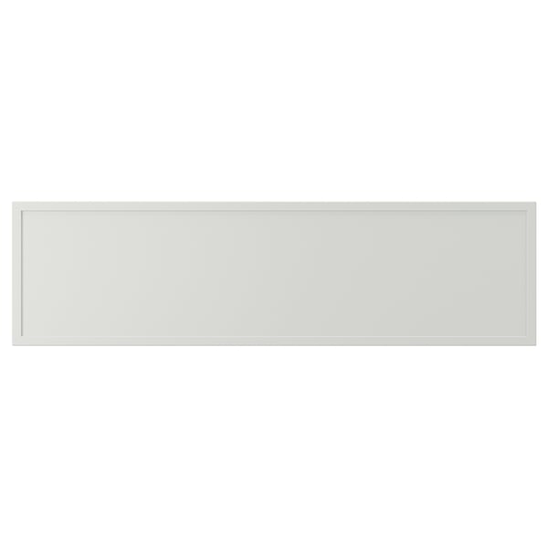 ASPUDDEN Drawer front, light grey, 91x25 cm