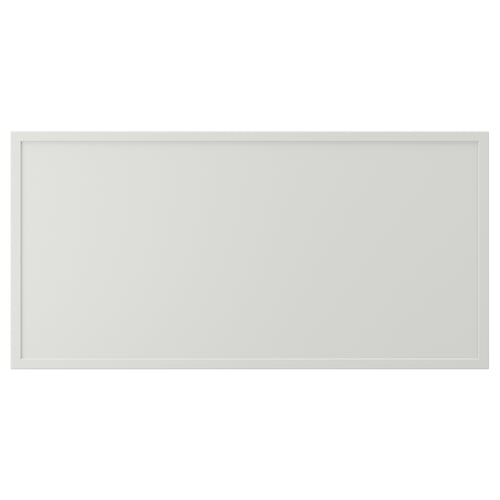 ASPUDDEN Drawer front, light grey, 76x38 cm