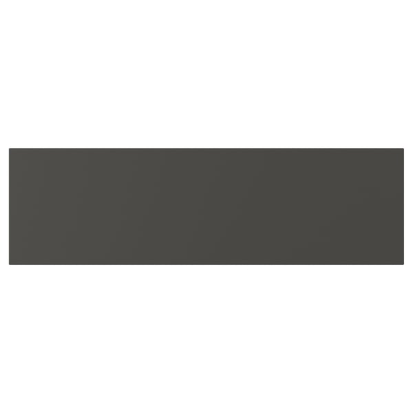 Black rectangular AURDAL unit, flat-topped, with smooth finish.