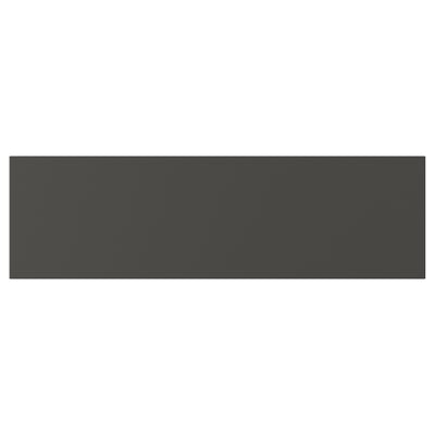 Black rectangular AURDAL unit, flat-topped, with smooth finish.