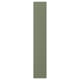 AXSTAD: green kitchen cover panel. Matte finish. Rectangular shape.