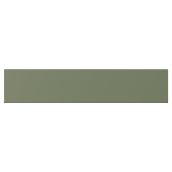 Green rectangular panel, matte finish, smooth texture, flat surface.