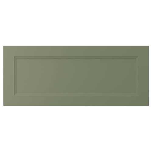 AXSTAD green drawer front, sleek rectangle, modern traditional design.