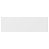 AXSTAD white matt kitchen door, square shape, soft lines design.