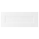 AXSTAD drawer in white, smooth matt finish, soft lines, inset panel design.