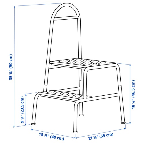 Illustration with measurements for the product: BÄSINGEN.