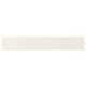 Off-white BODBYN kitchen cabinet with bevelled panels. Lacquered fiberboard finish.