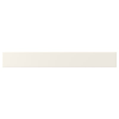BODBYN off-white kitchen cabinet: classic flat panel, lacquered fiberboard.