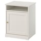 FÅGELFJÄLLET Bedside table, off-white, 52x46x66 cm
