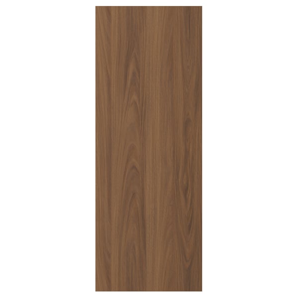FÖRBÄTTRA walnut cover panel, smooth surface, simple design. 25-year guarantee.