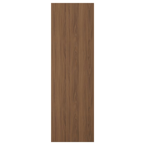 FÖRBÄTTRA walnut cover panel, smooth surface, simple design, 25-yr guarantee.