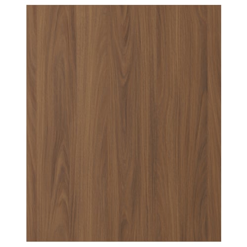 FÖRBÄTTRA cover panel: walnut, smooth, modern, easy clean. 25-year guarantee.