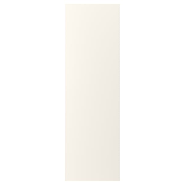 A FÖRBÄTTRA cover panel in white, made from fibreboard and painted with acrylic and polyester. Its rectangular for a modern design look.