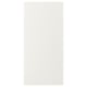 FÖRBÄTTRA white cover panel, acrylic paint on fiberboard.