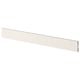 White plastic kitchen plinth, long rectangle, 25-year guarantee.