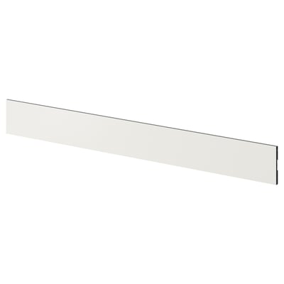 FÖRBÄTTRA, white plinth, plastic, long rectangle.