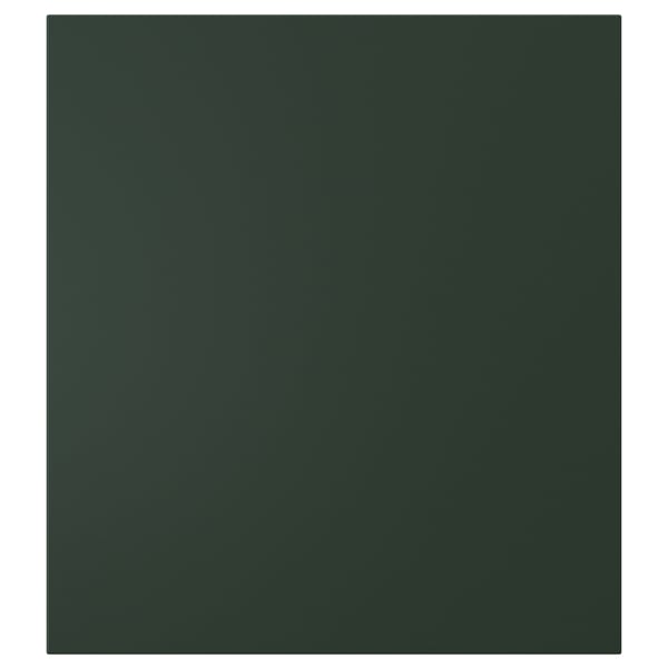 A dark green, rectangular HAVSTORP cabinet with smooth surfaces and clean lines.