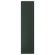 Dark green rectangular panel, smooth finish.