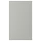 HAVSTORP light grey kitchen cabinet door, rectangular, smooth acrylic finish.