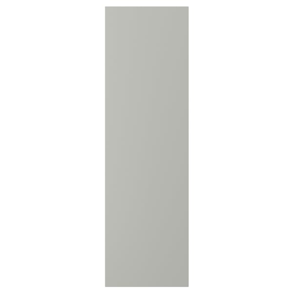 HAVSTORP light grey rectangular kitchen cabinet door.