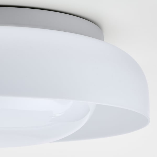 KÄRRNOCKA Ceiling lamp, white, 37 cm