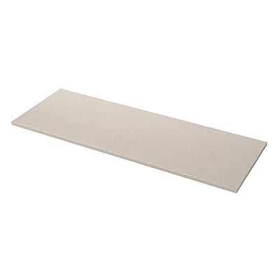 KASKER quartz worktop, beige, rectangular, smooth surface.