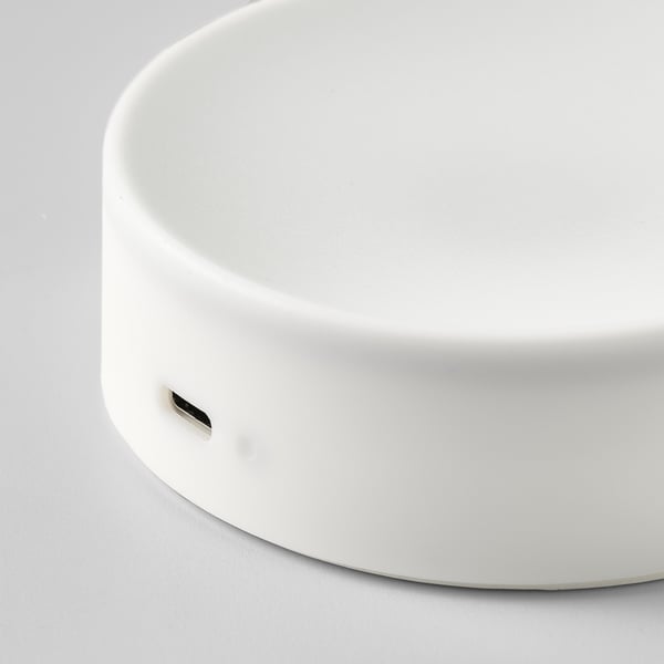 KÖLVATTEN LED spotlight, white/battery-operated