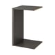 KOMPLEMENT black wardrobe partition, paper foil, rectangular.