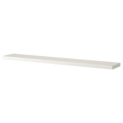 Ikea LACK wall shelf - white, minimalist, saves space