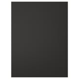 NICKEBO: black, square cabinet door. Modern, stylish design. Made from recycled materials.