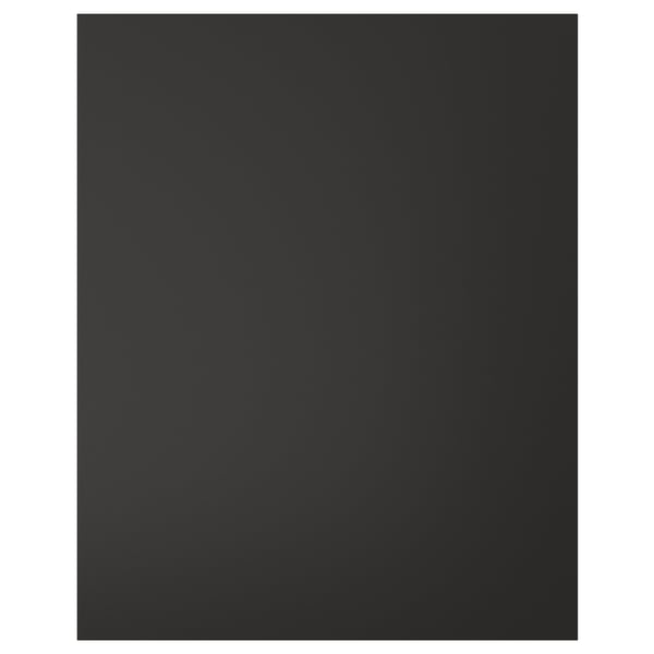 Black rectangular panel from NICKEBO, sleek matte finish.