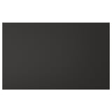 Black rectangular panel, modern, sleek design. Crafted from recycled materials.