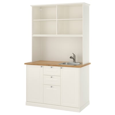 ÖNNERUP Kitchenette, off-white, 130x64x219 cm