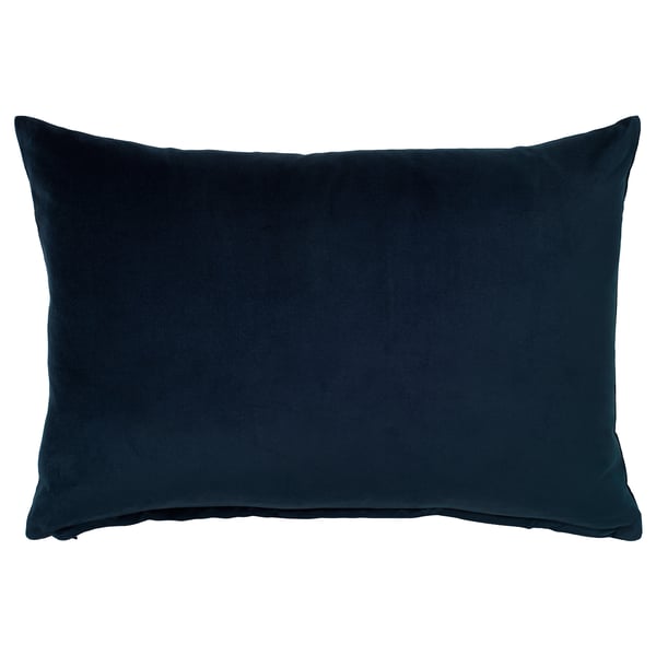 SANELA Cushion cover, dark blue, 40x58 cm
