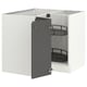 SEKTION Corner base cabinet with carousel