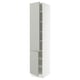 SEKTION kitchen cabinet, light grey, adjustable shelves, 25-yr guarantee & modern design