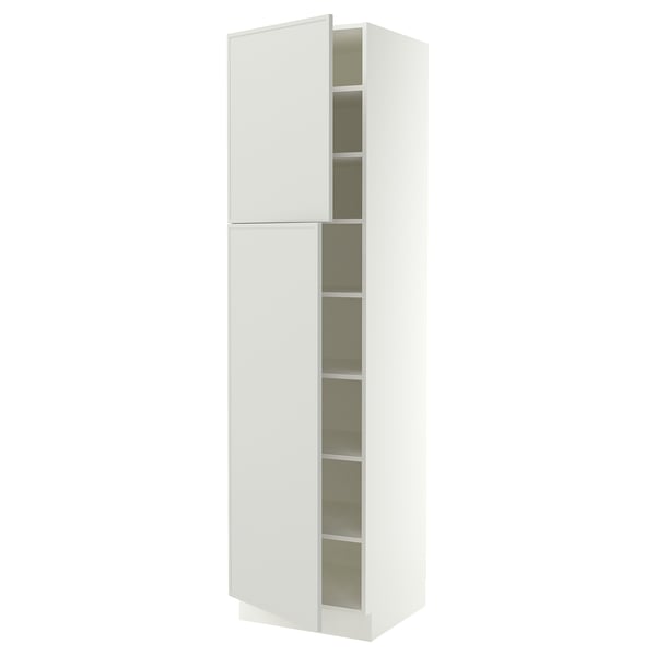 SEKTION High cabinet with shelves/2 doors