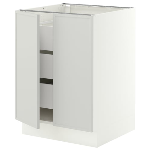 SEKTION / MAXIMERA Base cabinet w 2 doors/3 drawers