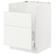 SEKTION kitchen unit: white, modern, rectangular with clean lines, smooth drawer.