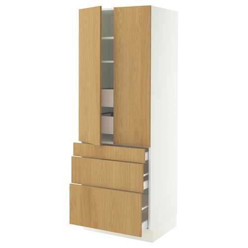 SEKTION / MAXIMERA High cab w 2 drs/3 fronts/5 drawers